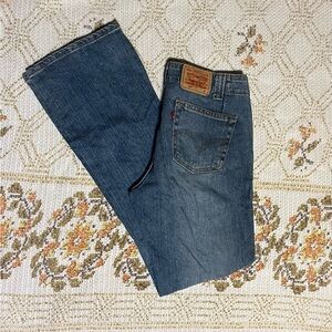 Levi's 525 light Blue Nouveau low boot cut Jeans